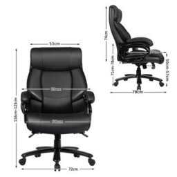 Office Chair Swivel Padded Executive Chair - thumbnail 2