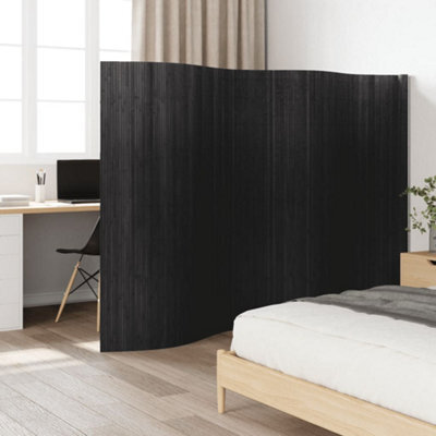 Vidaxl Room Divider Grey 165X400 Cm Bamboo - image 1