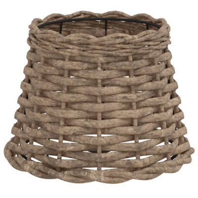 Vidaxl Lamp Shade Brown 20X15 Cm Wicker Lamp Shades - image 1