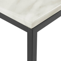 Beliani Coffee Table Delano Marble/ Black - thumbnail 5