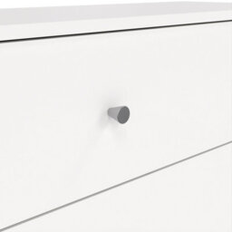 Furniture To Go May Chest Of 3 Drawers In White (W) 72.4 X (H) 68.3 X (D) 30.1Cm - thumbnail 9
