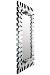 Mirroroutlet Starburst All Glass Venetian Frameless Large Wall Mirror 120 X 80 Cm - thumbnail 3