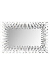 Mirroroutlet Starburst All Glass Venetian Frameless Large Wall Mirror 120 X 80 Cm - thumbnail 4