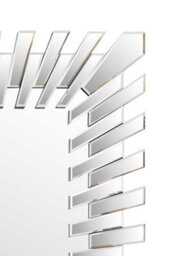 Mirroroutlet Starburst All Glass Venetian Frameless Large Wall Mirror 120 X 80 Cm - thumbnail 5