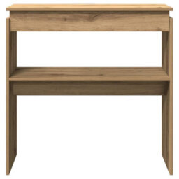 Walplus Console Table Artisan Oak 80X30X80 Cm Engineered Wood - thumbnail 4