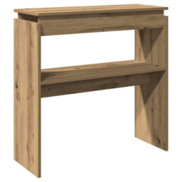 Walplus Console Table Artisan Oak 80X30X80 Cm Engineered Wood - thumbnail 6