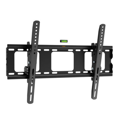 "Vonhaus Tilting Wall Mount For 32-70"" Screens, Tv Bracket W/spirit Level, Flat To Wall Mount, 75Kg Capacity, Max Vesa: 600X400mm" - image 1