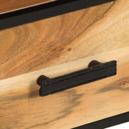 Berkfield Tv Cabinet 110X30X45 Cm Solid Acacia Wood - thumbnail 7