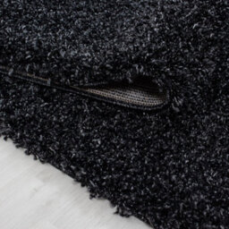 Prime Plus Thick Large 5Cm Pile Shaggy Rug Living Room Bedroom Hallway Non-Shed Rug Runner Carpet (Anthracite, 60 X 110Cm) - thumbnail 2