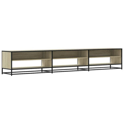 Berkfield Industrial Tv Cabinet Sonoma Oak 270X40X46 Cm Engineered Wood