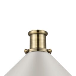 GoodHome Danvers Taupe Coolie Cone Lamp Shade (D)26Cm - thumbnail 4