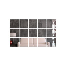 Walplus Rounded Square Removable Acrylic Mirror Art - 10Cm / 3.9In  - 30 Pcs - thumbnail 5