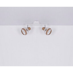 Luminosa Lighting Luminosa Widy Twin Ceiling Spotlight White 2X E27 - thumbnail 8