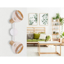 Luminosa Lighting Luminosa Widy Twin Ceiling Spotlight White 2X E27 - thumbnail 9