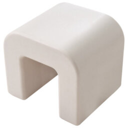 Wyld And Coco Novahome Set Of 2 Grey Side Tables, Synthetic Multifunctional Stools, No Assembly Required - thumbnail 5