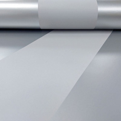 Holden Décor Holden Shimmering Stripe Pattern Metallic Striped Motif Grey Silver Wallpaper - image 1