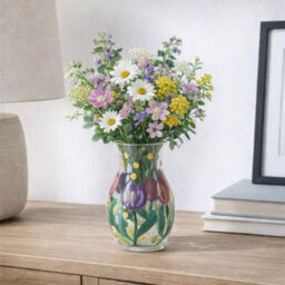 Lesser & Pavey Lynsey Johnstone Tulips Hand Painted Vase - thumbnail 2