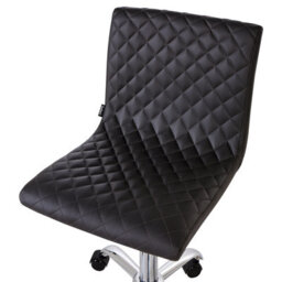 Beliani Desk Chair Orlando Faux Leather Black - thumbnail 7