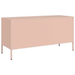 Berkfield Tv Cabinet Pink 100.5X39X50.5 Cm Steel - thumbnail 8