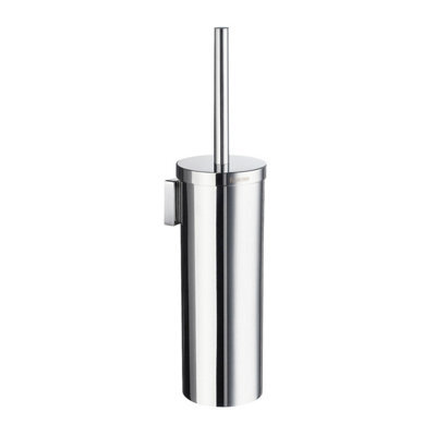 Smedbo Toilet Brush And Container With Square Wall Mount Plate