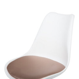 Beliani Desk Chair Dakota Faux Leather Pink - thumbnail 7