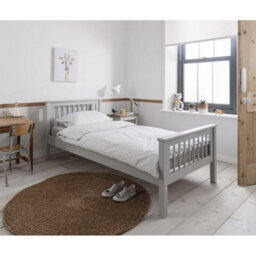 Nöa & Nani Noa & Nani Single Bed Frame With Oda Drawers In Grey Hampshire - thumbnail 2