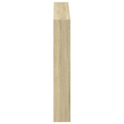 Walplus Headboard Cabinet With Led Sonoma Oak 120X17X102 Cm - thumbnail 7
