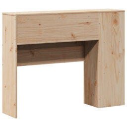 Berkfield Headboard With Storage 75 Cm Solid Wood Pine - thumbnail 6