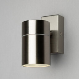 Litecraft Kenn Stainless Steel Outdoor Wall Light - thumbnail 3