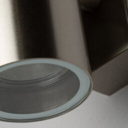 Litecraft Kenn Stainless Steel Outdoor Wall Light - thumbnail 5