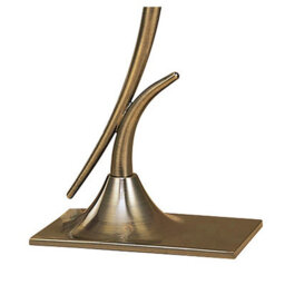 Luminosa Lighting Luminosa Lavia Table Lamp 1 Light G9, Antique Brass - thumbnail 3