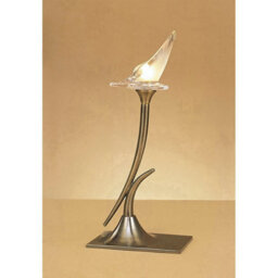 Luminosa Lighting Luminosa Lavia Table Lamp 1 Light G9, Antique Brass - thumbnail 2