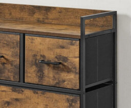 Modcraft Chest Of Drawers - Cabinet With 7 Fabric Drawers - thumbnail 4