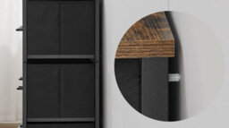 Modcraft Chest Of Drawers - Cabinet With 7 Fabric Drawers - thumbnail 6