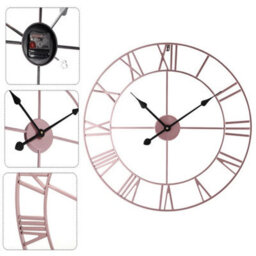 Large Outdoor Garden60Cm Big Open Face  Wall Clock - thumbnail 4