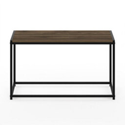 Walplus Indo L-Shaped Corner Desk With Integrated Bookshelves For Storage, Espresso/white - thumbnail 3