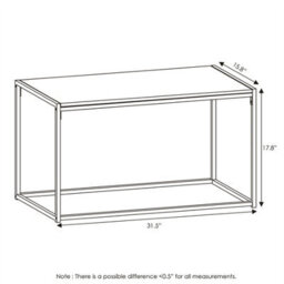 Walplus Indo L-Shaped Corner Desk With Integrated Bookshelves For Storage, Espresso/white - thumbnail 2