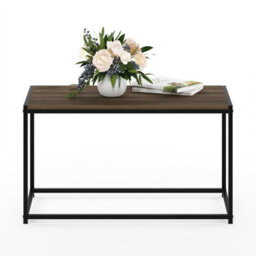 Walplus Indo L-Shaped Corner Desk With Integrated Bookshelves For Storage, Espresso/white - thumbnail 5