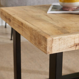 Home Source Cortez Mango Wood Small Coffee Table - thumbnail 5