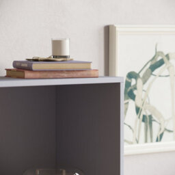 Lassic Vida Designs Cambridge Grey 3 Tier Medium Bookcase Freestanding Shelving Unit (H)1080mm (W)600mm (D)240mm - thumbnail 3