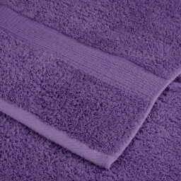 Berkfield 12 Piece Premium Towel Set Solund Purple 600 Gsm - thumbnail 5