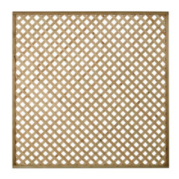 Forest Garden Rosemore Lattice - 180 X 180Cm - Pack Of 4 - thumbnail 2