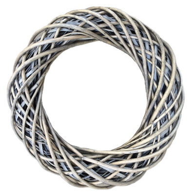 Red Hamper H072 Wicker Large Antique Wash Ring Wreath - image 1