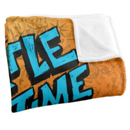 Teenage Mutant Ninja Turtles: Mutant Mayhem Turtle Time Silky Supersoft Blanket Multicoloured (152Cm X 127Cm) - thumbnail 3