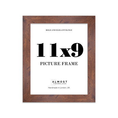 "11X11"" White Picture Frame - 11X11"" Square Frame With 7X7"" Mount For 11X11""/7X7"" Pictures Moderrn Style Thin Edge, 1 Pack" - image 1