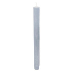 Spaas Rustic Unscented Dinner Candle 25Cm - Light Blue - thumbnail 2
