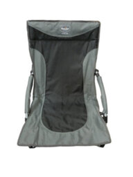 Vanilla Leisure Ocean Low Folding Beach Chair Charcoal For Camping, Fishing & Festivals - thumbnail 4
