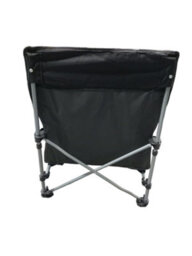Vanilla Leisure Ocean Low Folding Beach Chair Charcoal For Camping, Fishing & Festivals - thumbnail 7