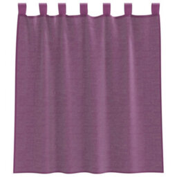 Berkfield Voile Curtains With Rod Pockets 2 Pcs Purple - thumbnail 4