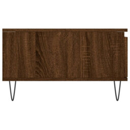 Berkfield Sturdy Coffee Table Brown Oak 90X60X35 Cm Engineered Wood - thumbnail 7